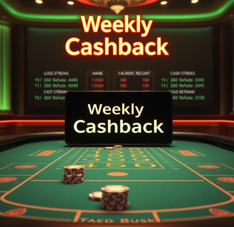 Cashback Mingguan Baccarat